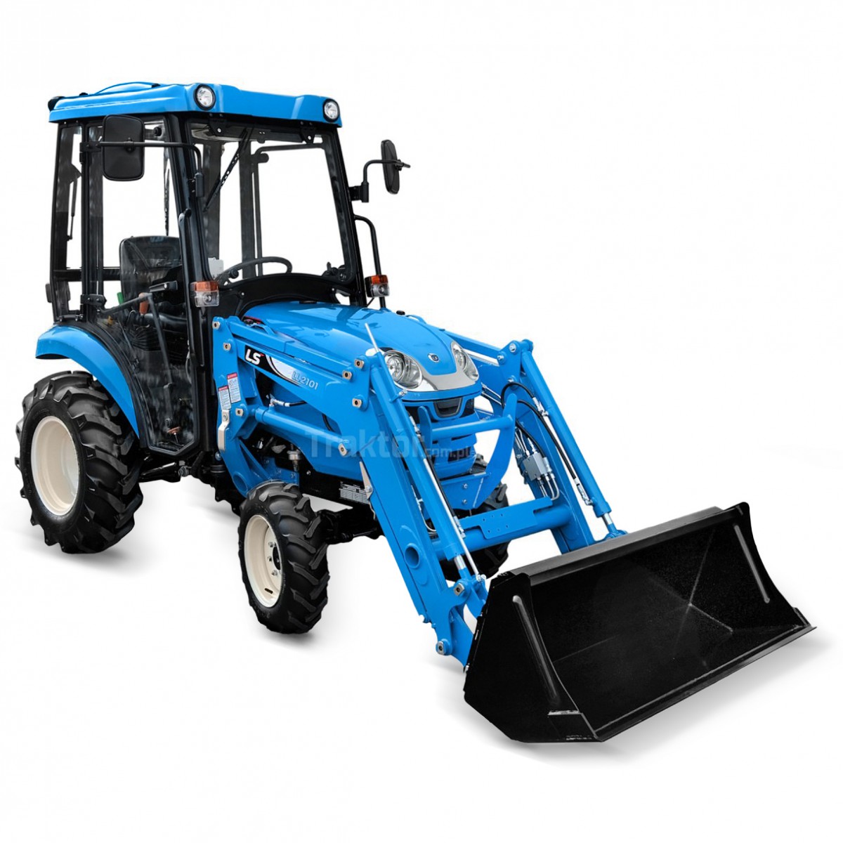 LS Tractor XJ25 MEC 4x4 - 24.4 HP / CAB + LS LL2101 front loader LS Tractor XJ25 MEC 4x4 - 24.4 HP / CAB + LS LL2101 front loader
